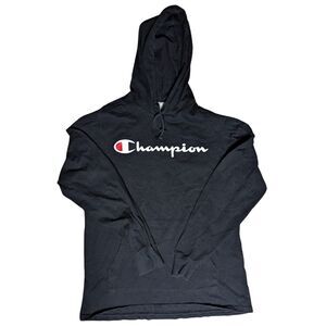 Champion Black Hoodie Size Kids Medium